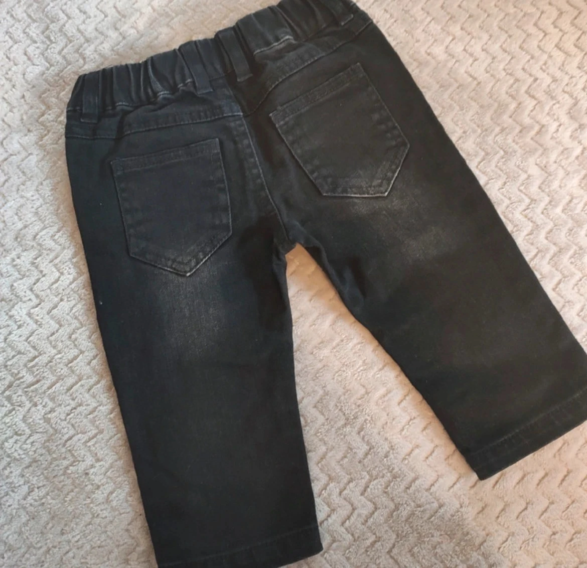 Conjunto de jaqueta nova + jeans preto novo + camiseta ML 18 meses – photo 6